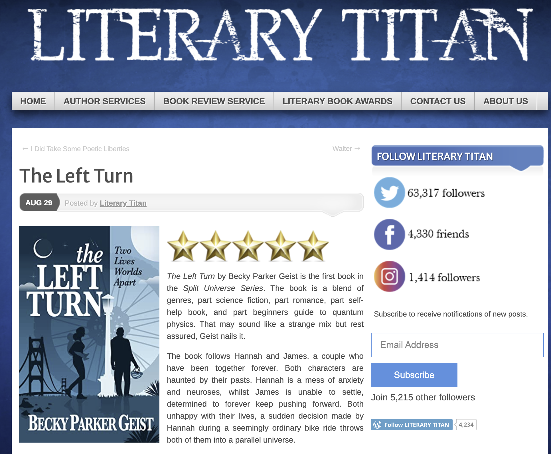 Literary Titan review