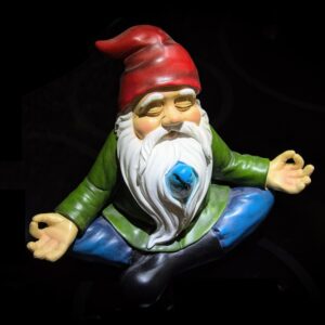 meditating gnome